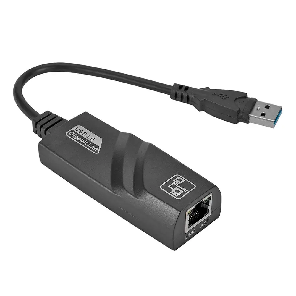 Adaptador RJ45 Puerto LAN A USB 3.0 Hasta 1000mbps