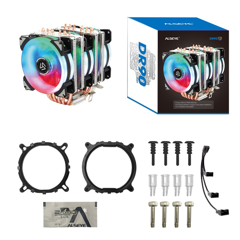 Refrigeración Térmica Air Cooler ALSEYE DR90 RGB