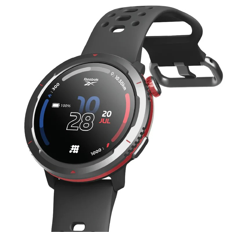 Cubitt x Reebok Smartwatch Gen2 AMOLED con GPS Negro
