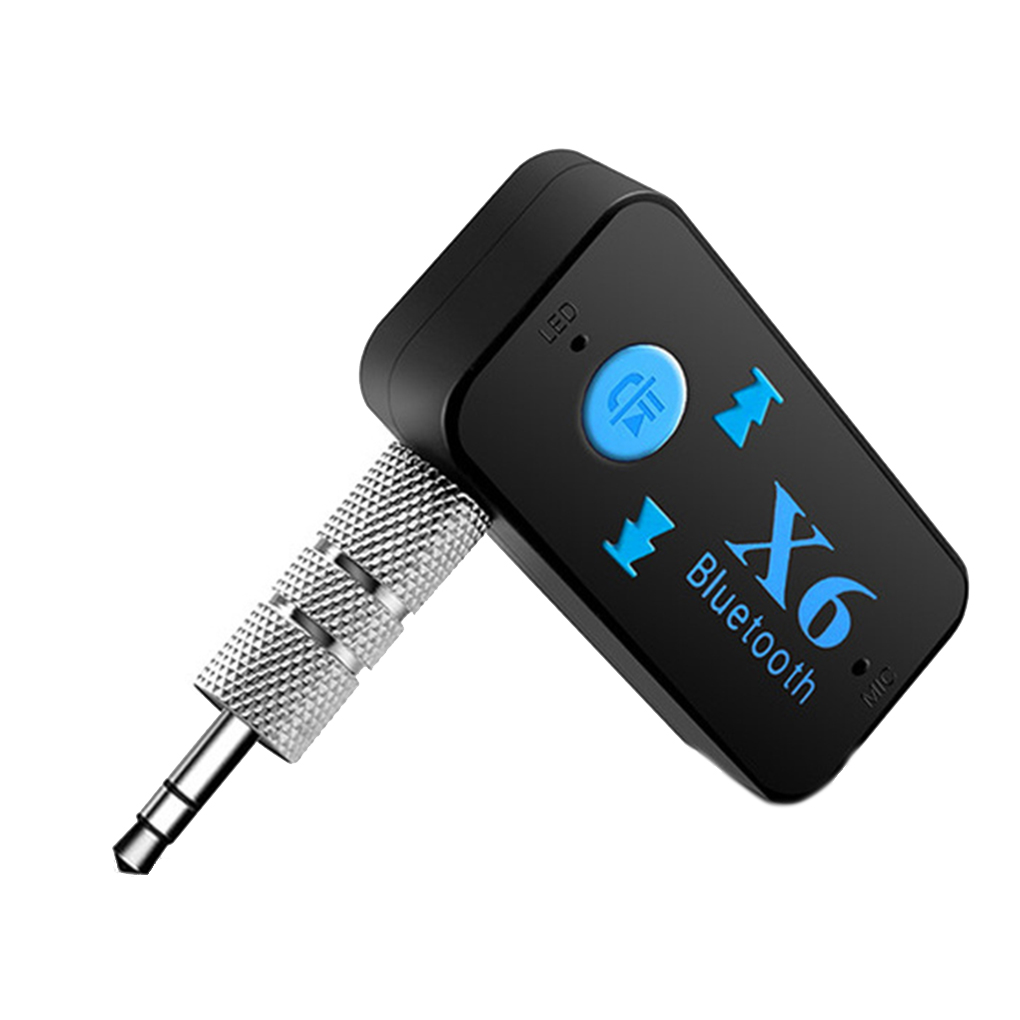 Adaptador Bluetooth X6 para Carro Radio Jack 3.5mm