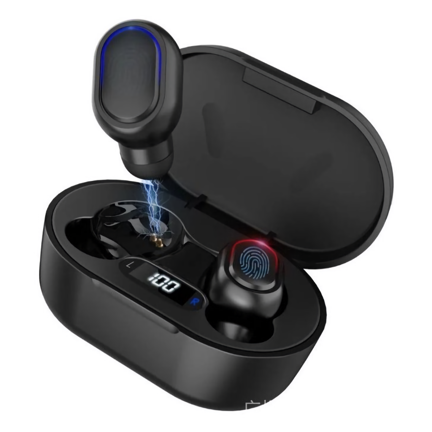 Audífonos Earbuds Bluetooth Manos Libres Negros AUT114