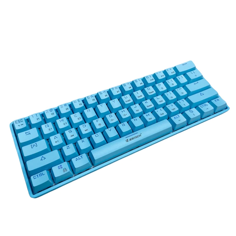 Teclado Mecánico Gamer RGB Bluetooth Switch Blue 60% JK530