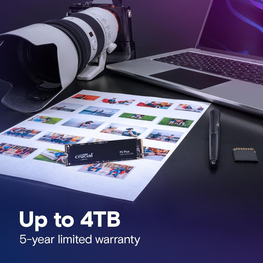 SSD M.2 Crucial P3 PLUS 2TB GEN4