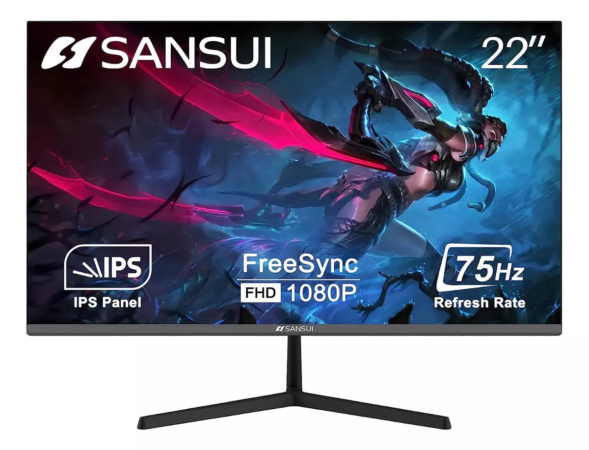 SANSUI 22 PULGADAS 75Hz 5ms FHD - Tienvir