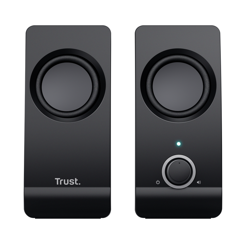 PARLANTE TRUST REMO 2.0 USB SET NEGRO 16W