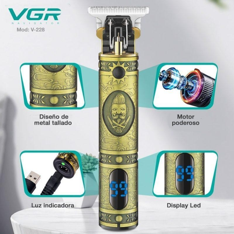 MAQUINA PATILLERA TRIMMER VGR V-228