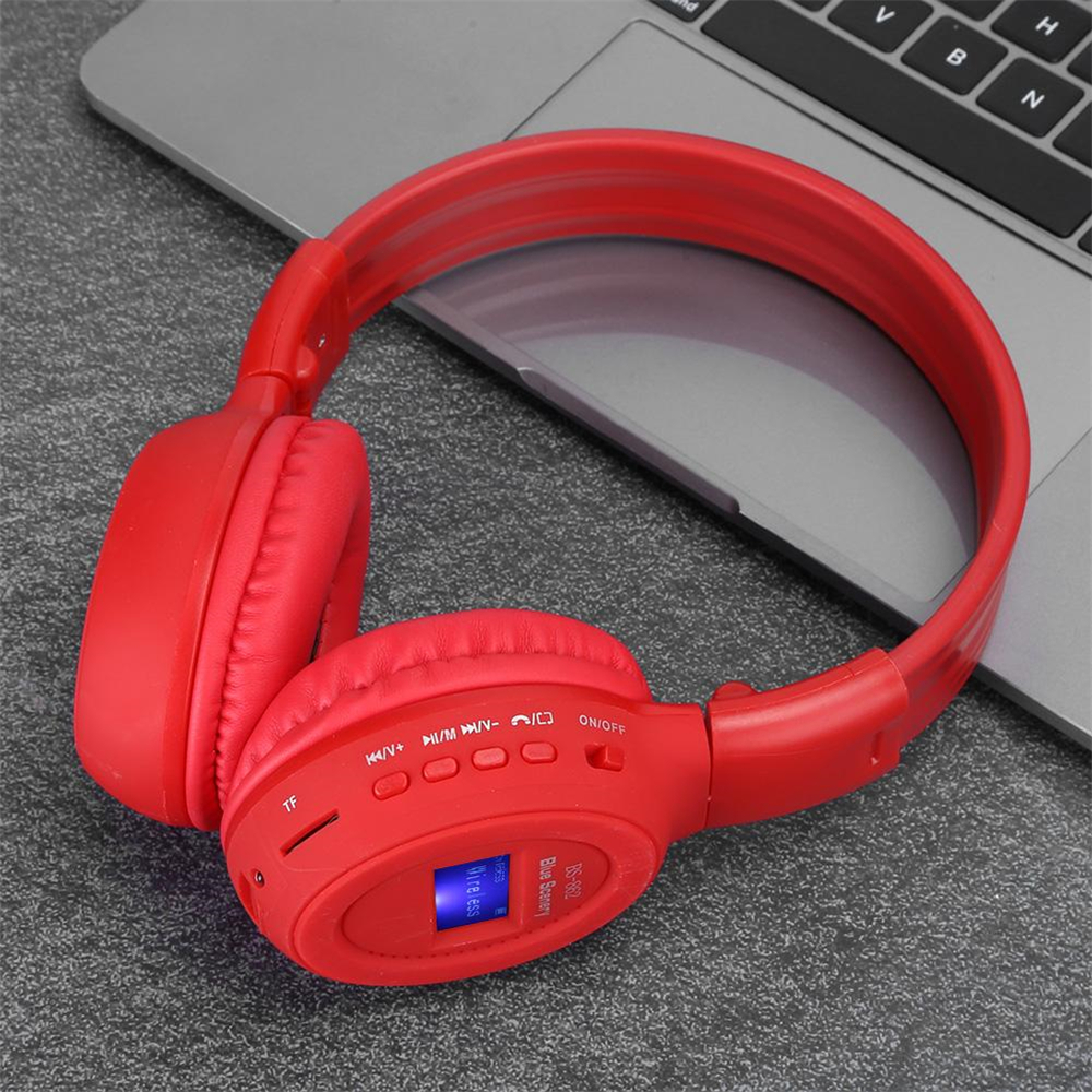 Diadema Audifonos Bluetooth  Inalambricos con Pantalla