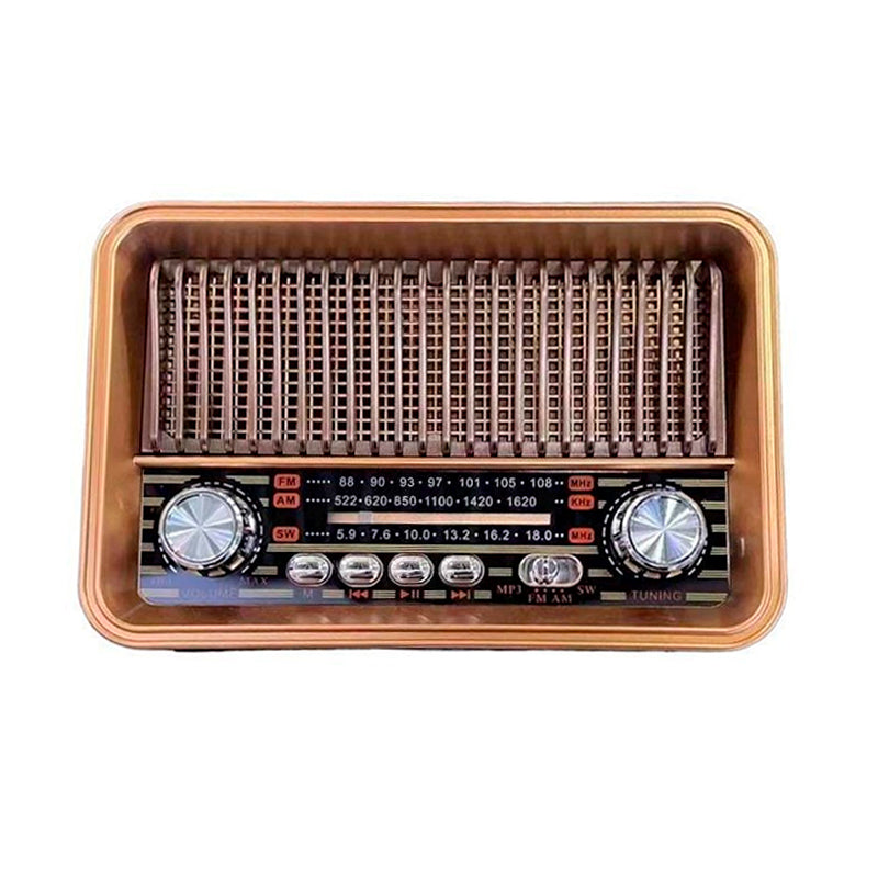 RADIO PARLANTE ANTIGUO ESTILO VINTAGE HR-29BT