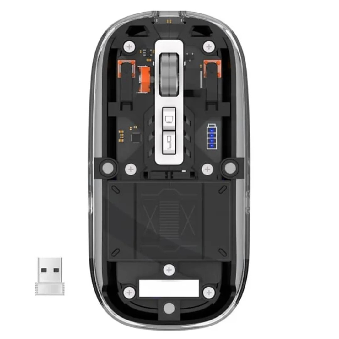 MOUSE JERTECH WB120 INALAMBRICO NEGRO