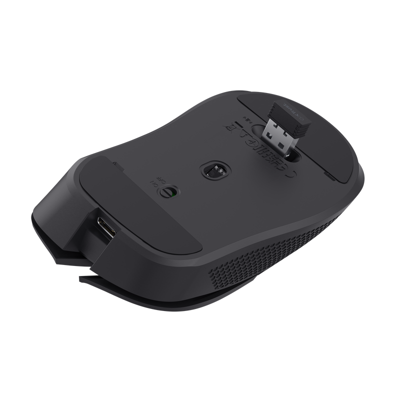 MOUSE TRUST GXT 923 YBAR GAMER INALAMBRICO NEGRO