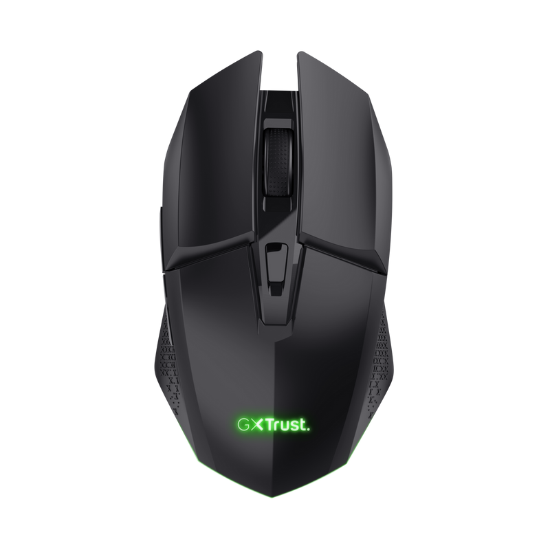 MOUSE TRUST GXT 110 FELOX GAMER INALAMBRICO NEGRO REGALO DE MOUSPAD