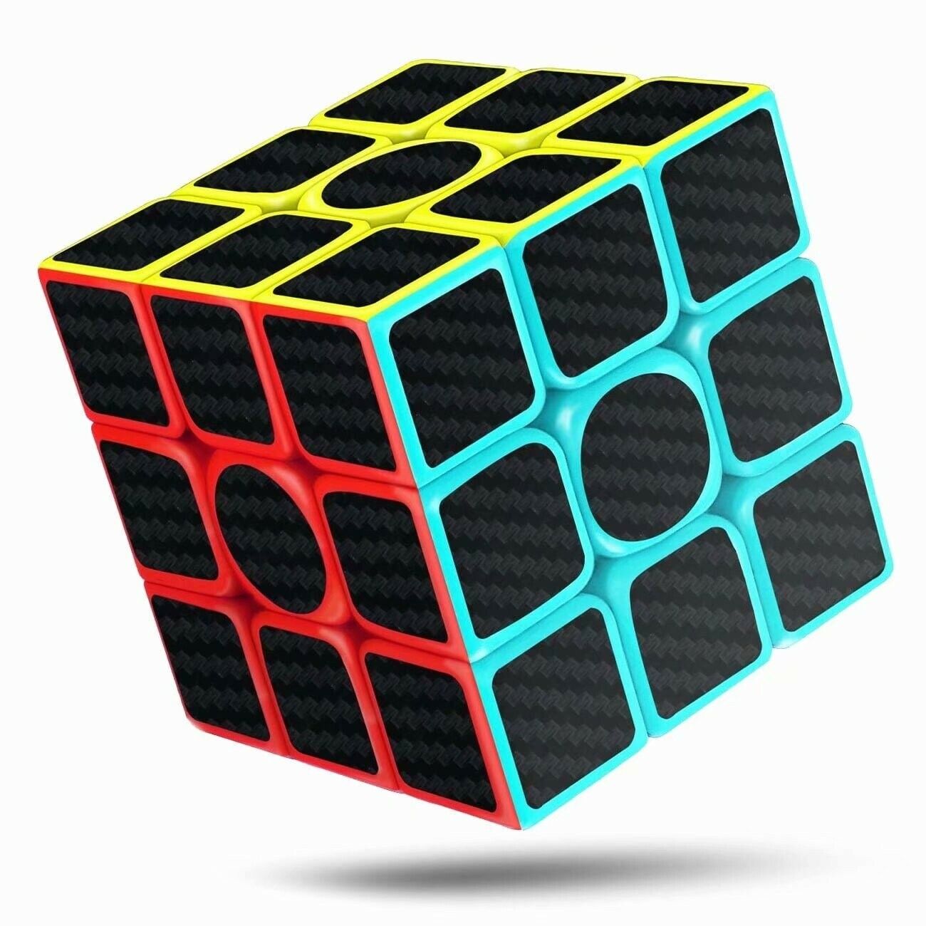 Cubo Rubik 3x3 Fibra de carbono Qiyi 669