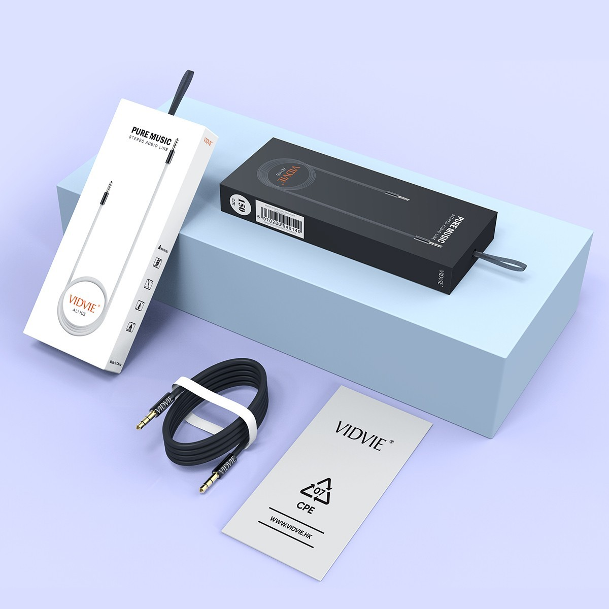 Cable Auxiliar 3.5mm Vidvie AL1105