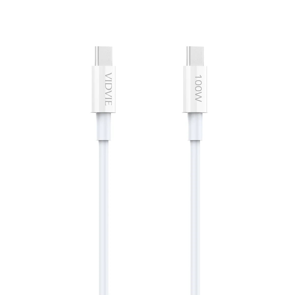Cable Tipo C Tipo C Cable 2 mts 60W Trenzado Vidvie CB4038-2C&C