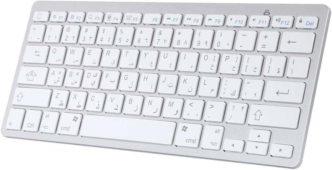 Teclado Bluetooth Compacto WB8022 Inalámbrico Multidispositivo - Tienvir