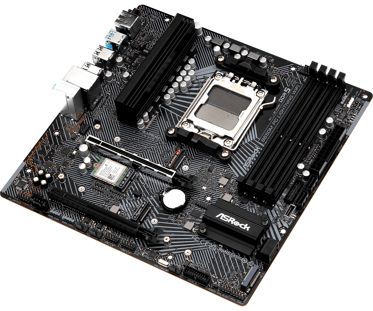Placa Madre AsRock B650M Pg Lightning WIFI