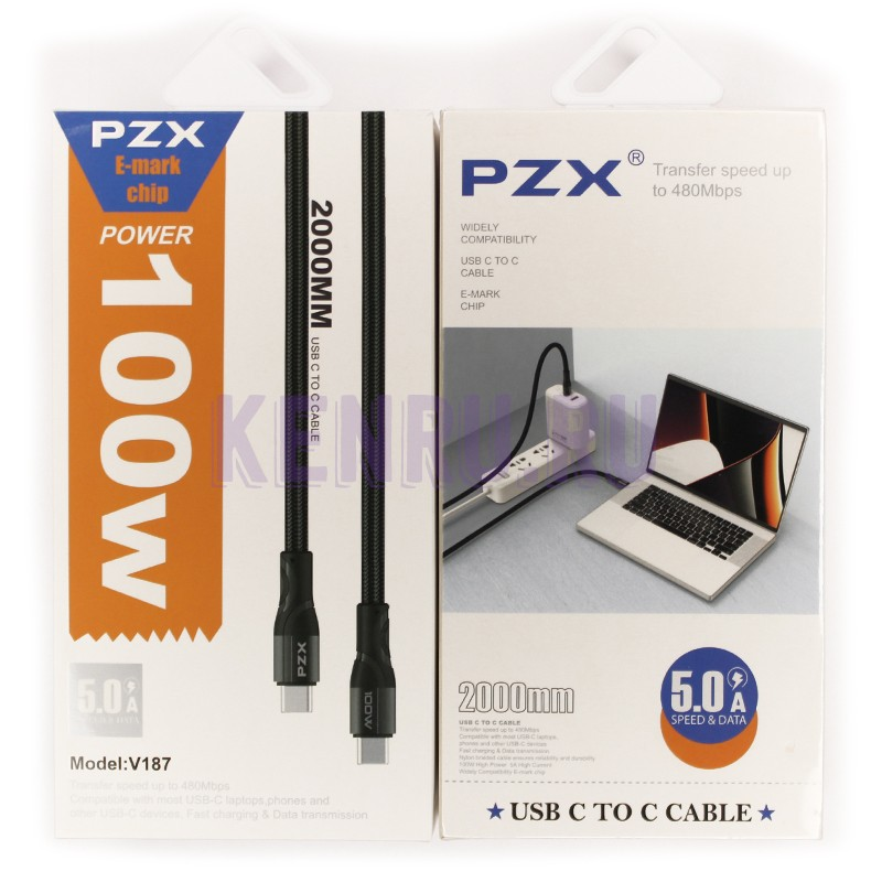 CABLE PZX V187 TIPO C A TIPO C