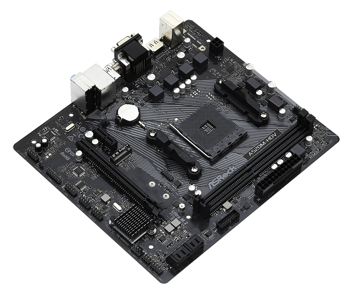 Placa Madre ASRock A520M-HDV AM4