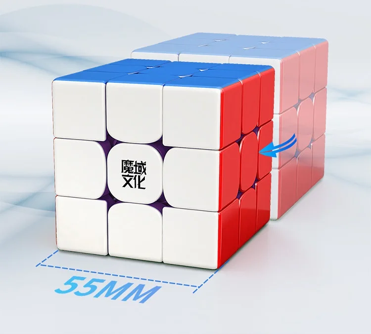 Cubo Rubik Magnetico MOYU Super RS3M Purpura