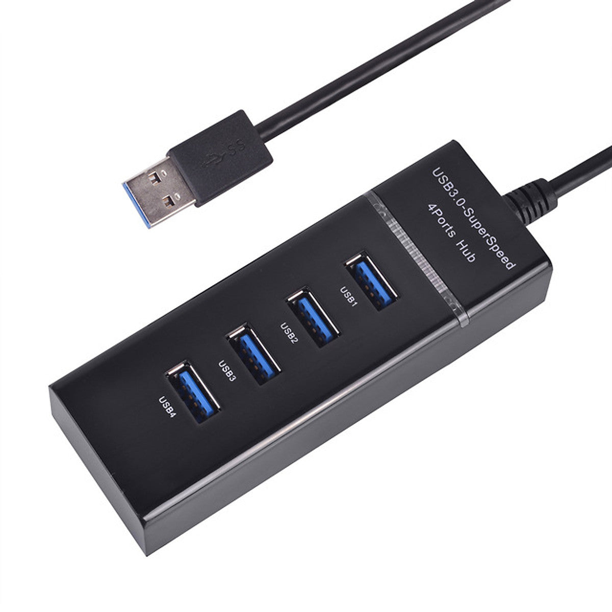 Hub 4 USB 3.0 5GB por segundo cable de 30cm