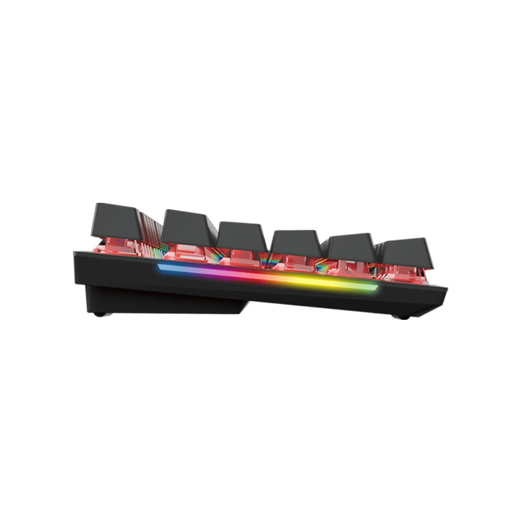 Teclado Mecánico RGB Gamer Tipo C Switch Azul Fantech Maxfit MK855
