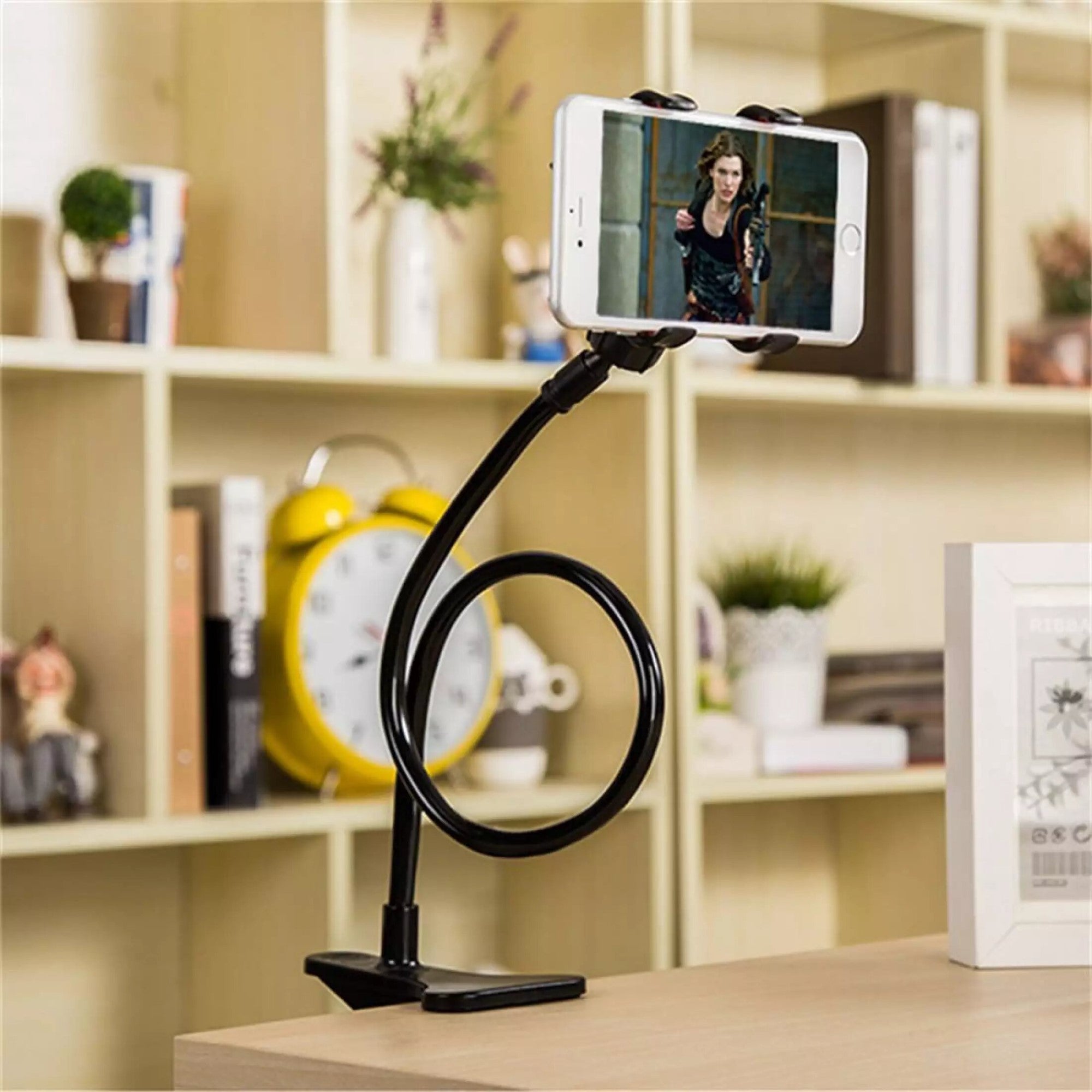 Soporte Holder Flexible De 60cm / Clip Para Celulares