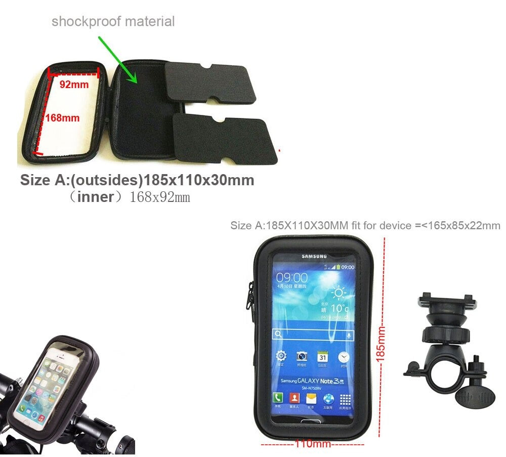 Soporte Celular Estuche para Moto Flexible