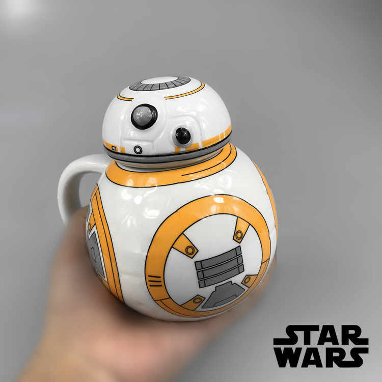 Mug Pocillo BB-8 Star Wars Droide Naranja
