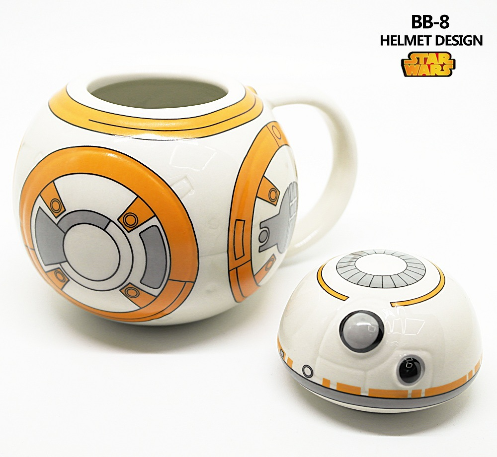Mug Pocillo BB-8 Star Wars Droide Naranja