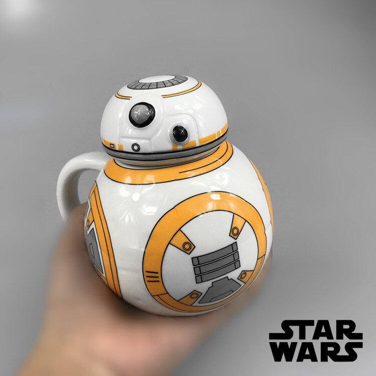 Mug Pocillo BB-8 Star Wars Droide Naranja
