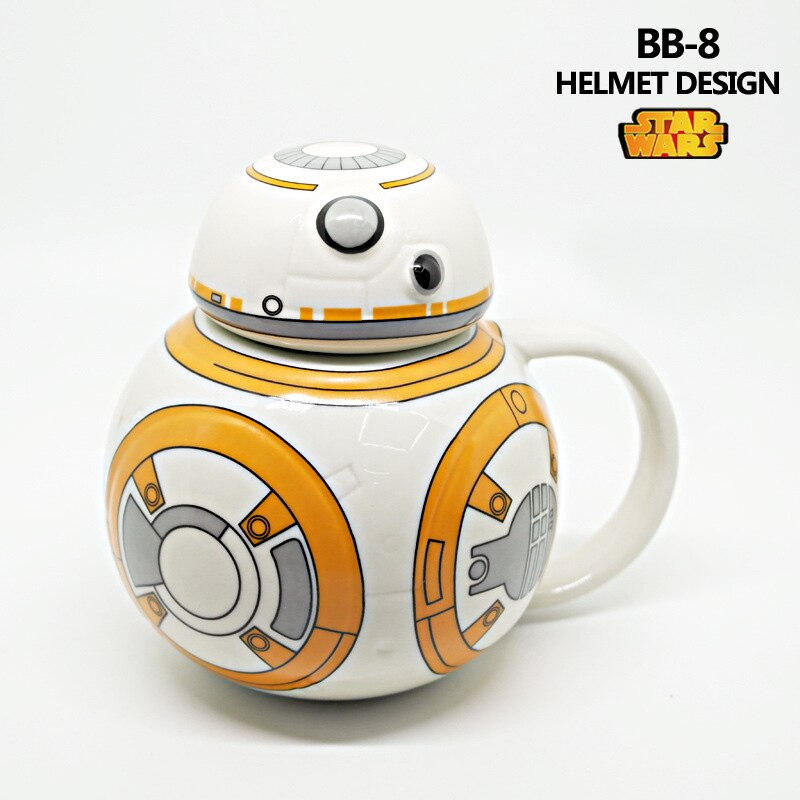 Mug Pocillo BB-8 Star Wars Droide Naranja
