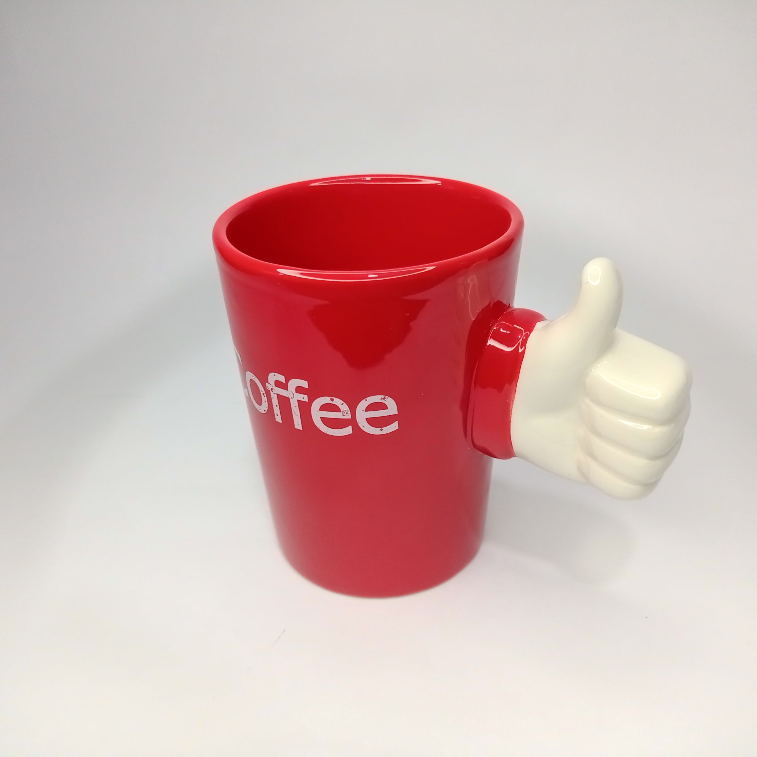 MUG COFFE ROJO