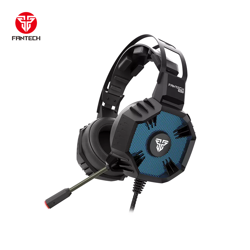 Diadema Gamer USB Sonido 7.1 RGB Fantech Hexagon HG21