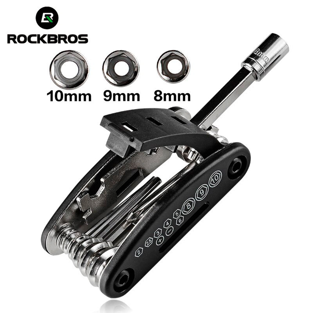 Kit Herramientas de Reparación Bicicletas 16 en 1