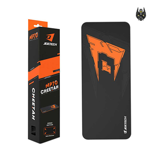 Mouse Pad Gamer Jertech MP-70 Negro Antideslizante