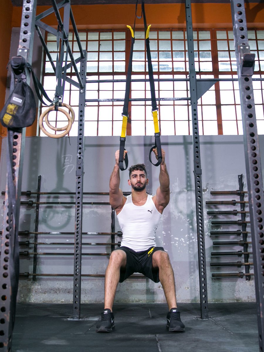Kit TRX Bandas Suspensión Ejercicio Fitness con Anclajes - Tienvir