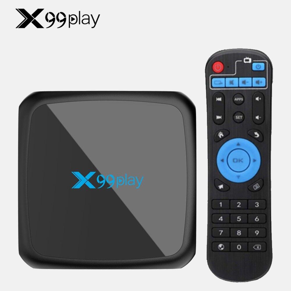 Tv Box X99 Play 4K Android 10 64GB 4 RAM Smart tv