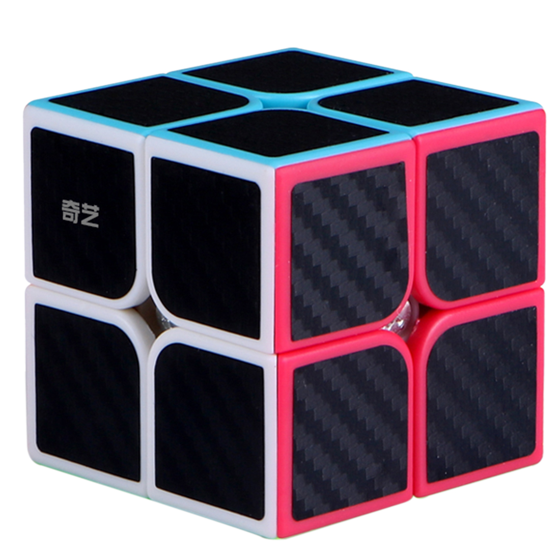 Cubo Rubik 2x2 Fibra de Carbono Qiyi Tienvir