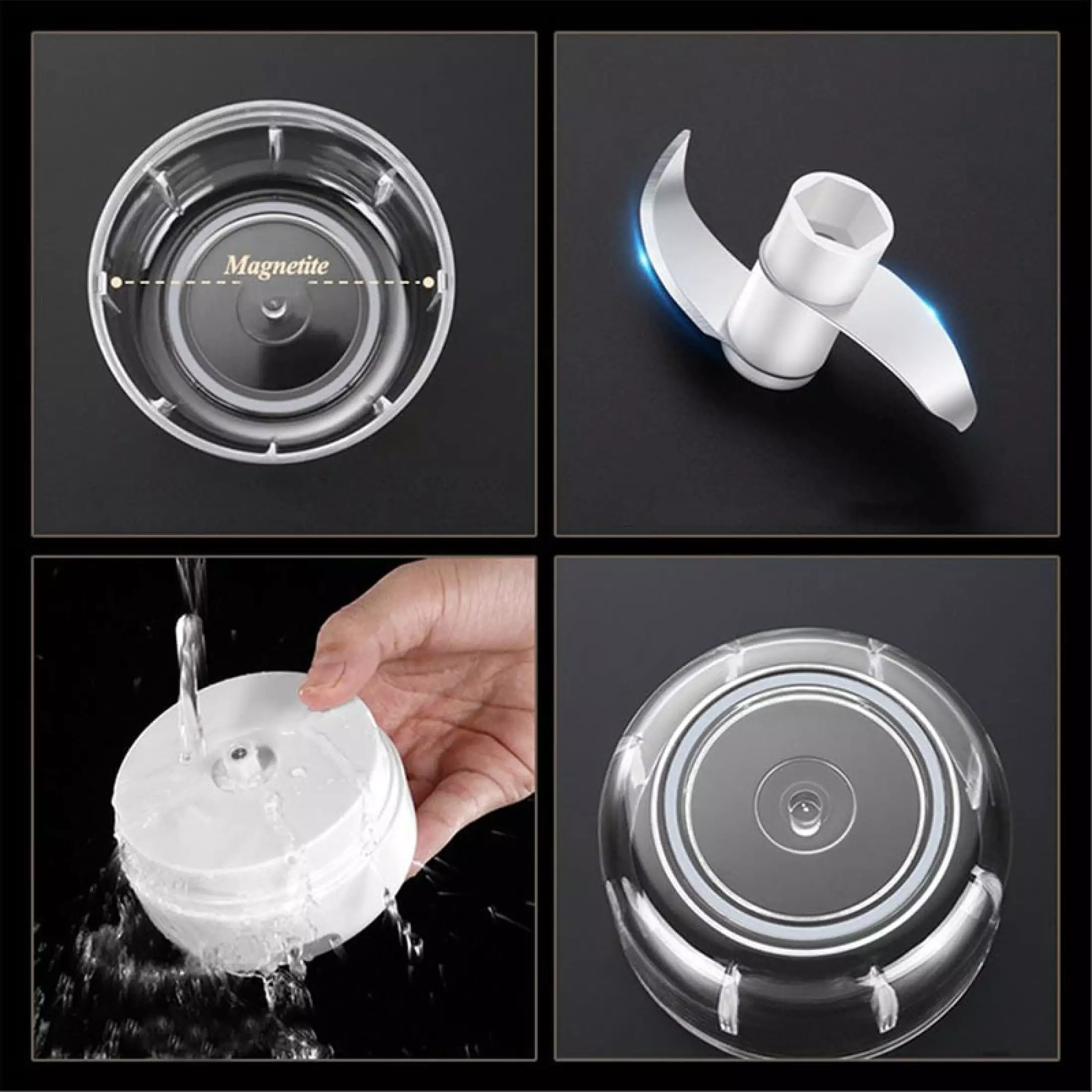 Picadora Inteligente Multiusos Recargable de Cocina
