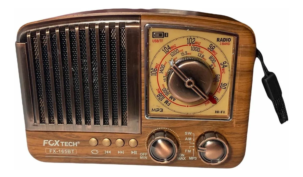 Radio Vintage Parlante FX 165BT