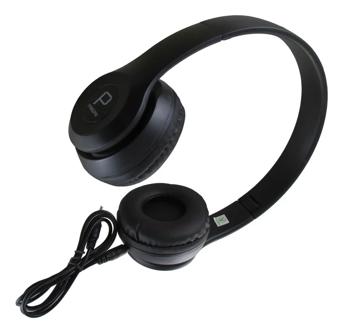 Diadema Bluetooth Inalámbrica Negra con Micrófono P8047