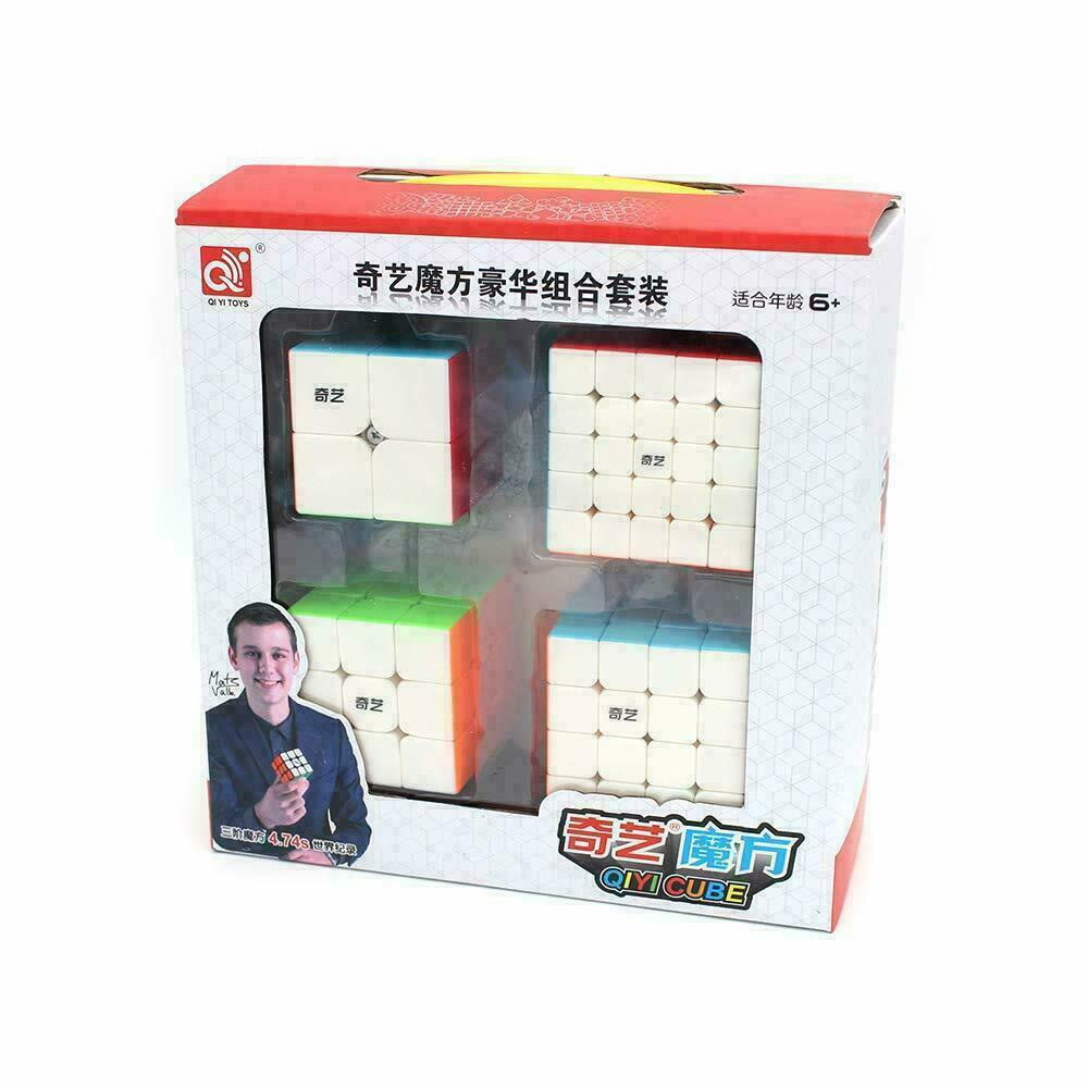 Set Cubos Rubik QiYi 2x2+3x3+4x4+5x5