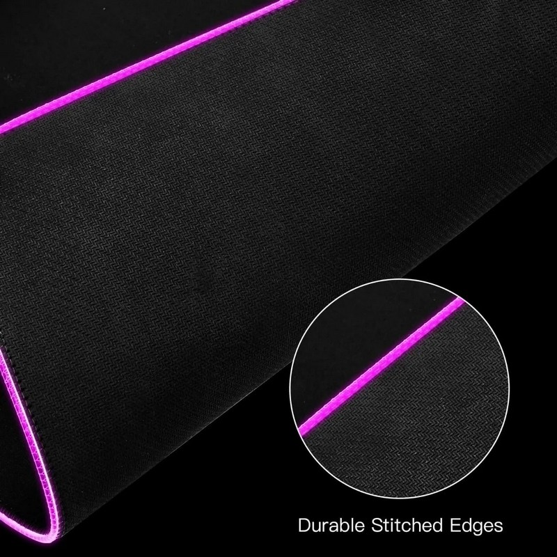 Alfombrilla Mousepad Gamer RGB Antideslizante 30x80 GMS-X5