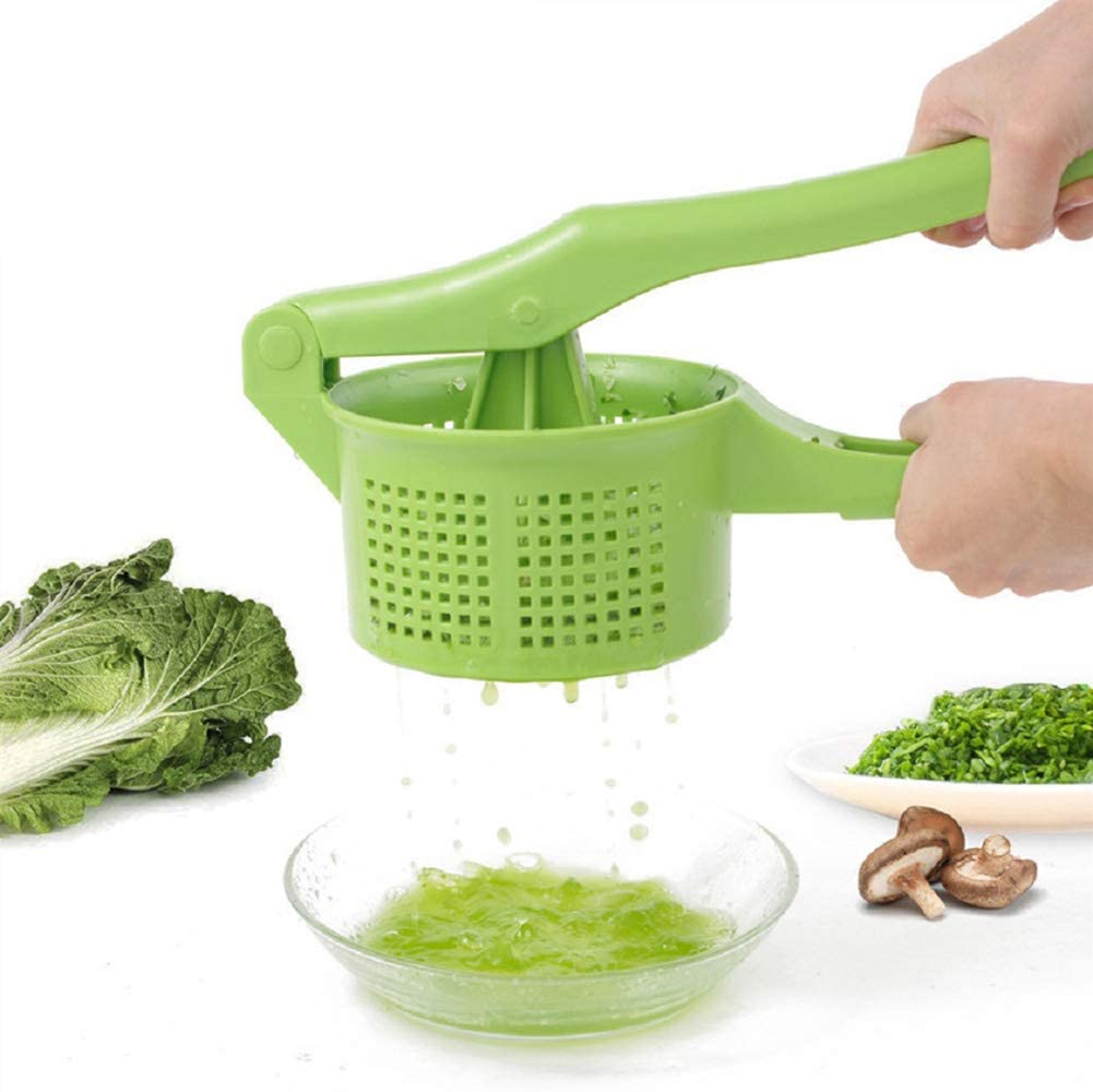 Exprimidor Prensa Manual Portátil de Frutas y Vegetales
