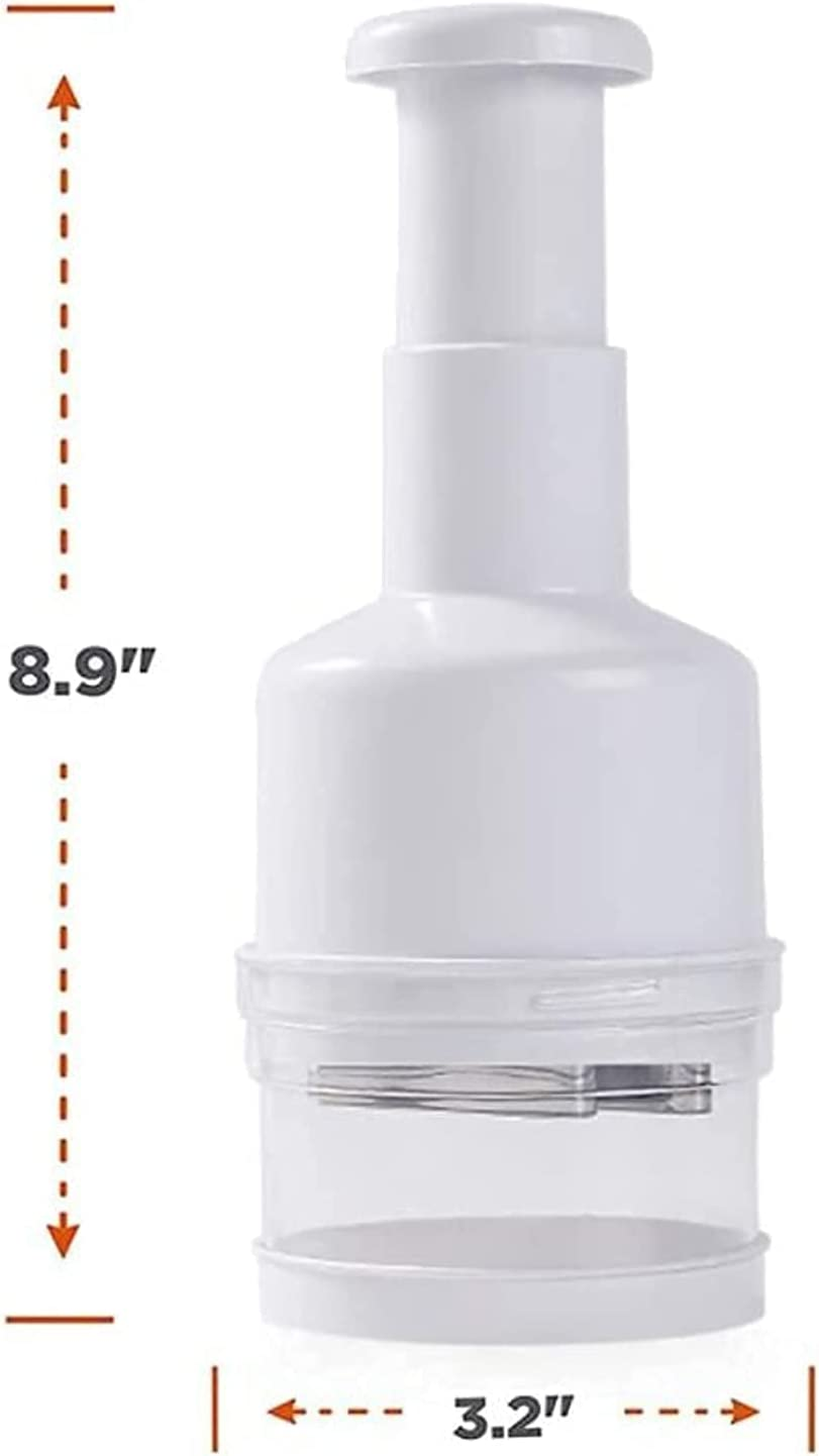 Picadora Prensa Procesador Manual de Verduras y Alimentos