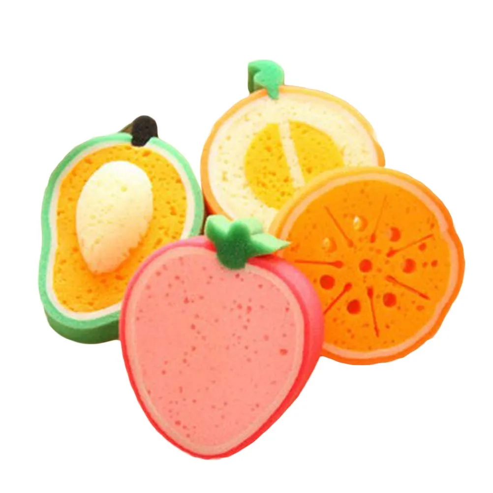 Set x2 Esponjas Cocina Ducha Forma de Frutas