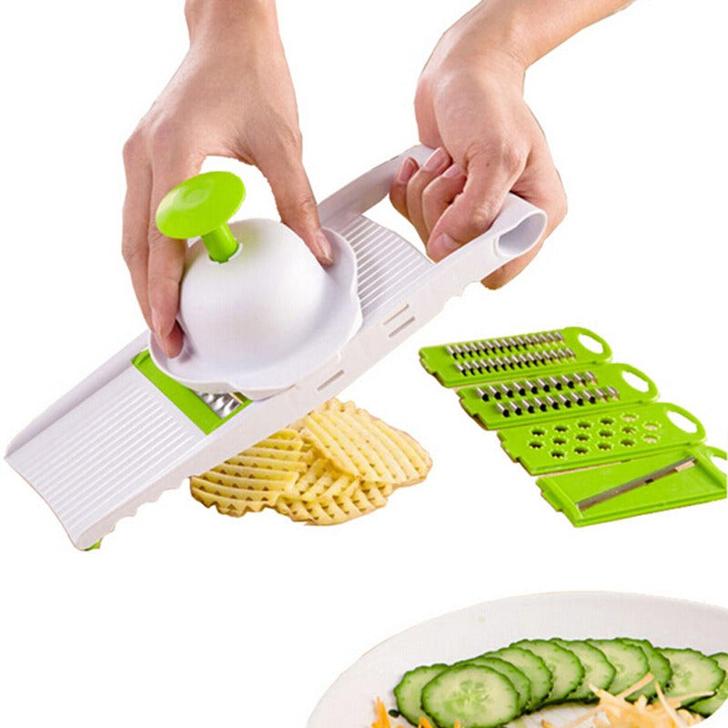 Rallador de Mano Multiusos Picador Multiples Cuchillas