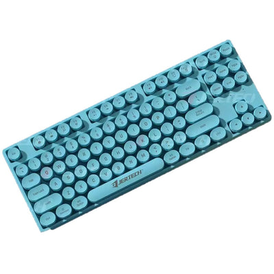 TECLADO MEMBRANA 80% GAMER RGB JERTECH PUNK DK600 - Tienvir