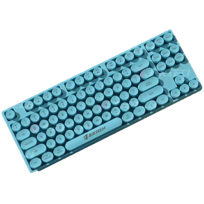 TECLADO MEMBRANA 80% GAMER RGB JERTECH PUNK DK600