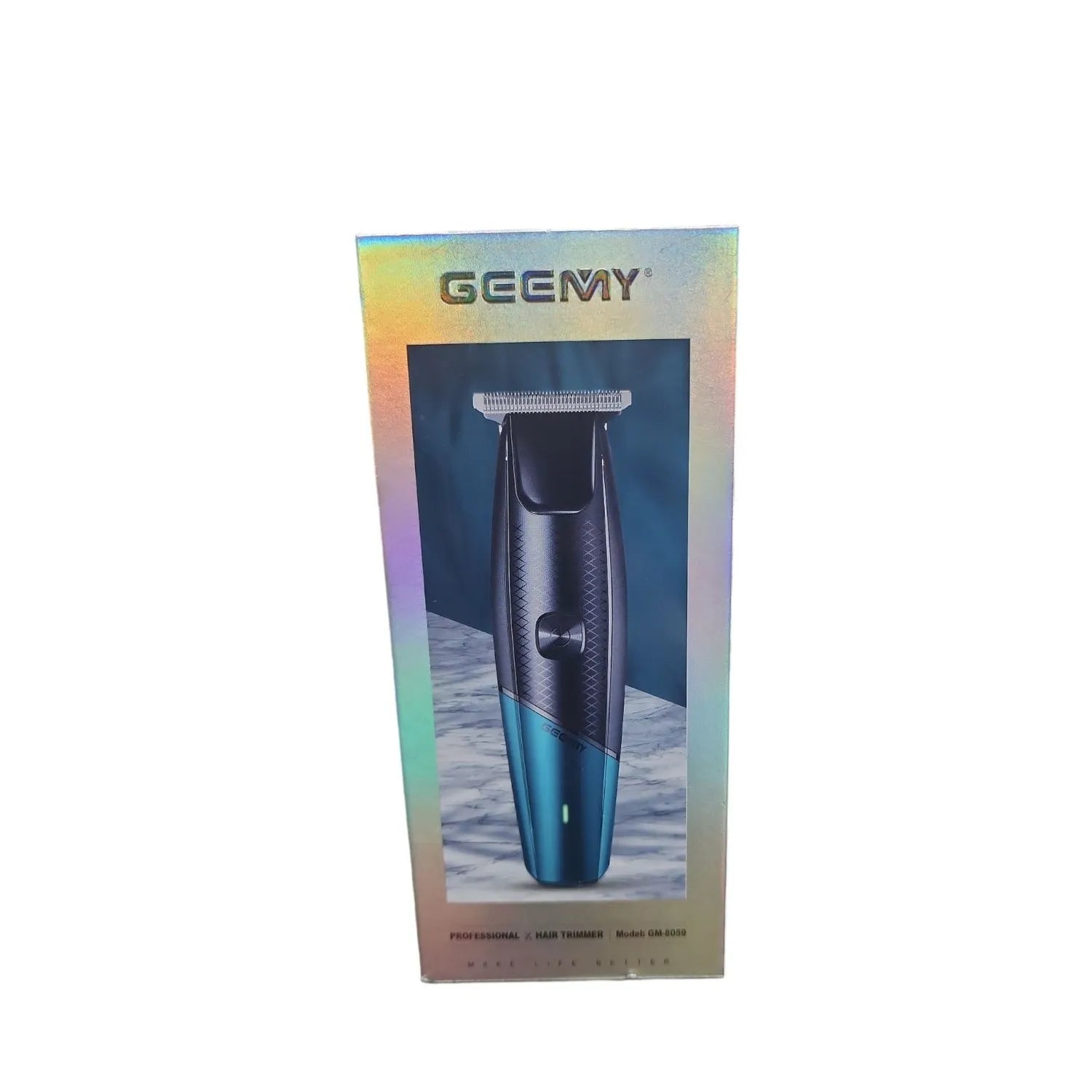 Afeitadora y recortadora de barba profesional GEEMY GM-8059